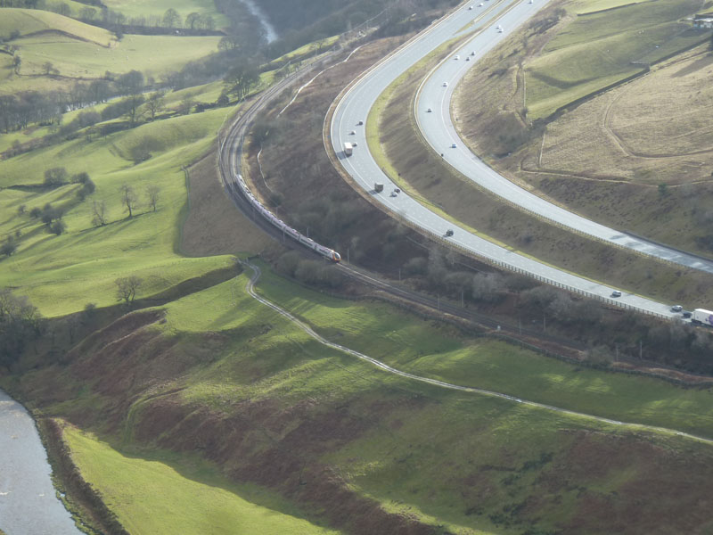 M6 and train